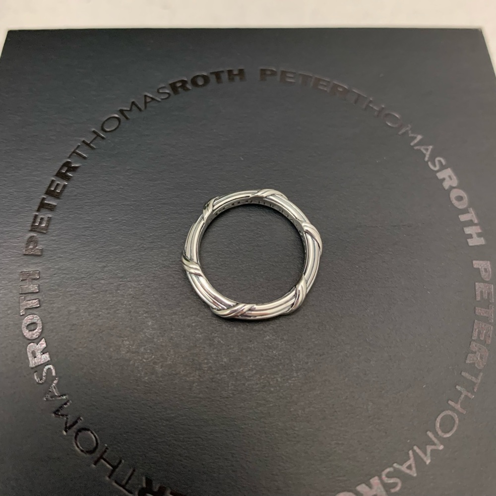 NWT Peter Thomas Roth Signature Classic Band 3 mm Ring in size 5 - Picture 2 of 11